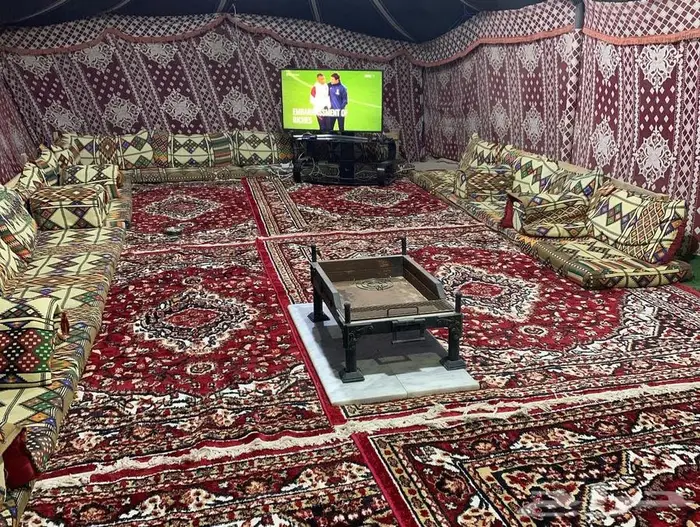 مخيم الأمراء بالدمام جاهز للتأجير عام 1447 مع تأجير دبابات 9