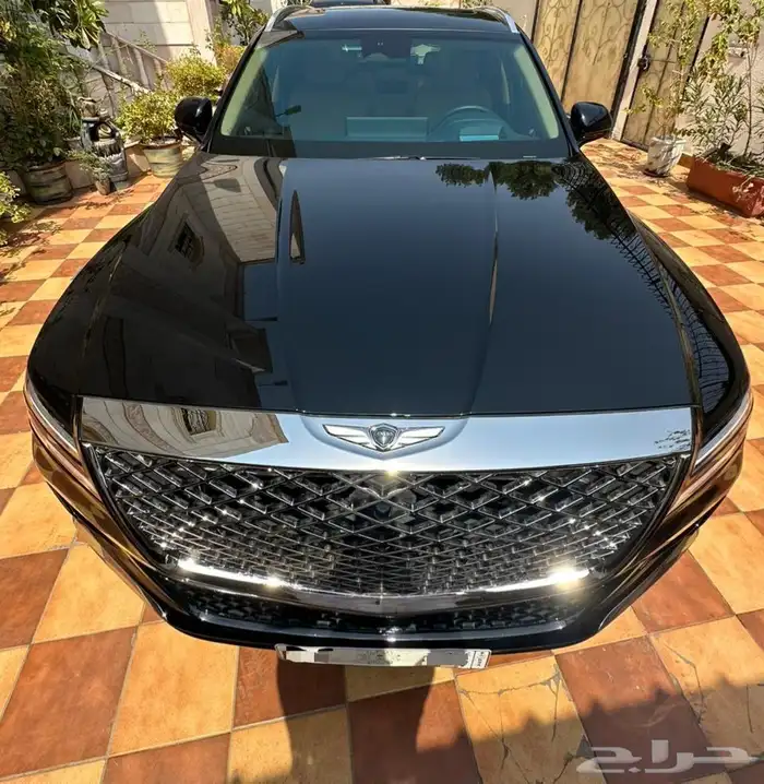 جينسيس GV80 2024 فل كامل اسود ملكي شبه جديد 6
