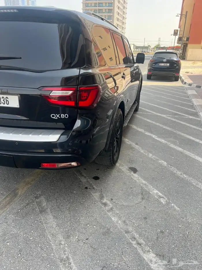انفينتي QX80 فل كامل لوحة اماراتية 2019 9