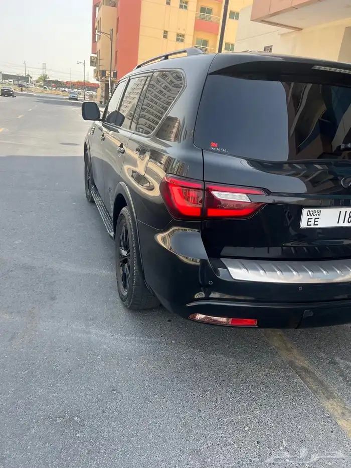 انفينتي QX80 فل كامل لوحة اماراتية 2019 8
