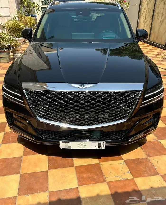 جينسيس GV80 2024 فل كامل اسود ملكي شبه جديد 0