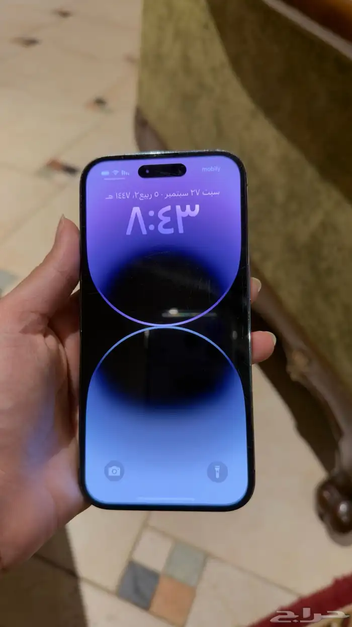 جوال ايفون 14 برو مستعمل 5