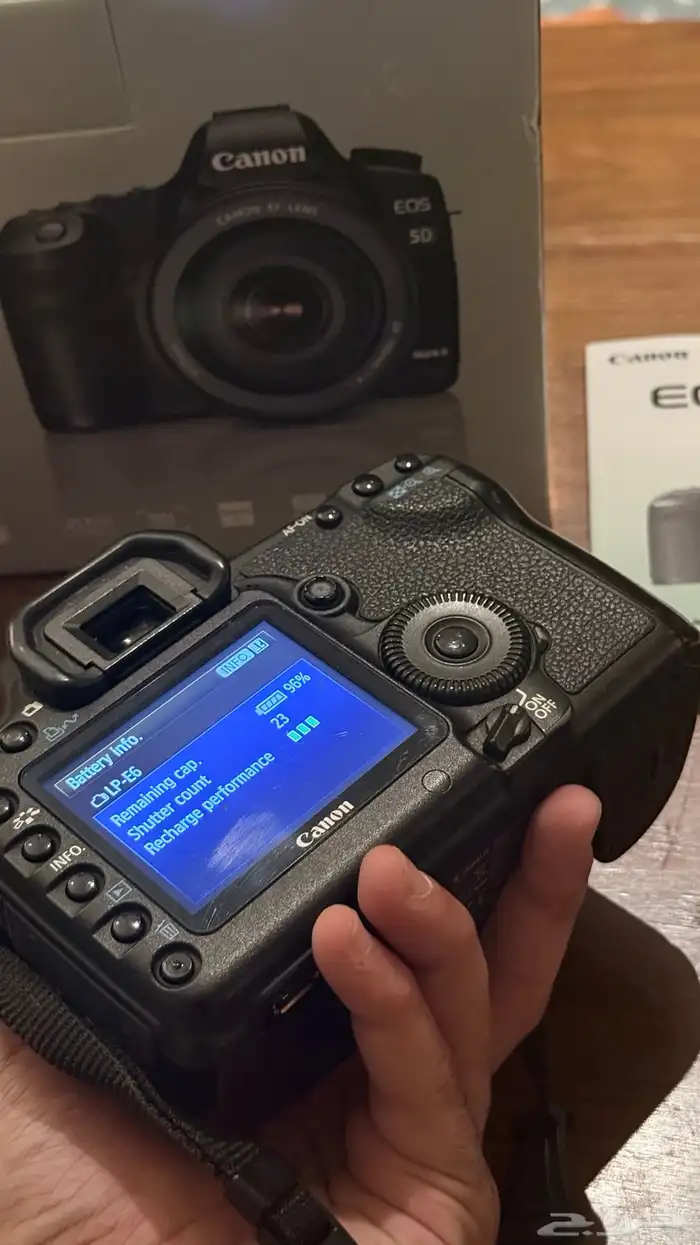 كاميرا كانون Canon 5D Mk II Full Frame 6