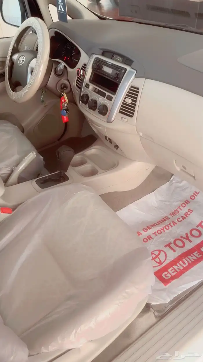 تويوتا انوفا مخزززنة وكالة ماشاءالله 2014 13