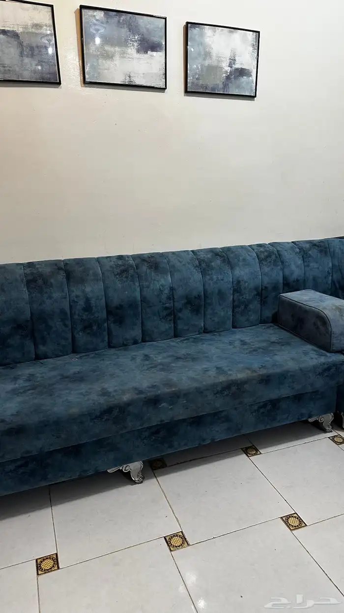 كنب للبيع حرف L كبير 0