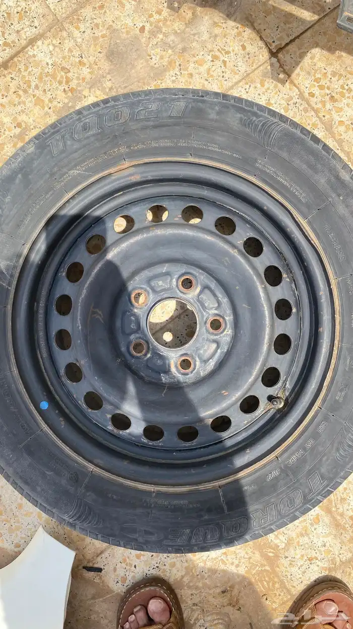 ( تم البيع ) جنوط هوندا اكورد حديد حجم 15 اصلي 5