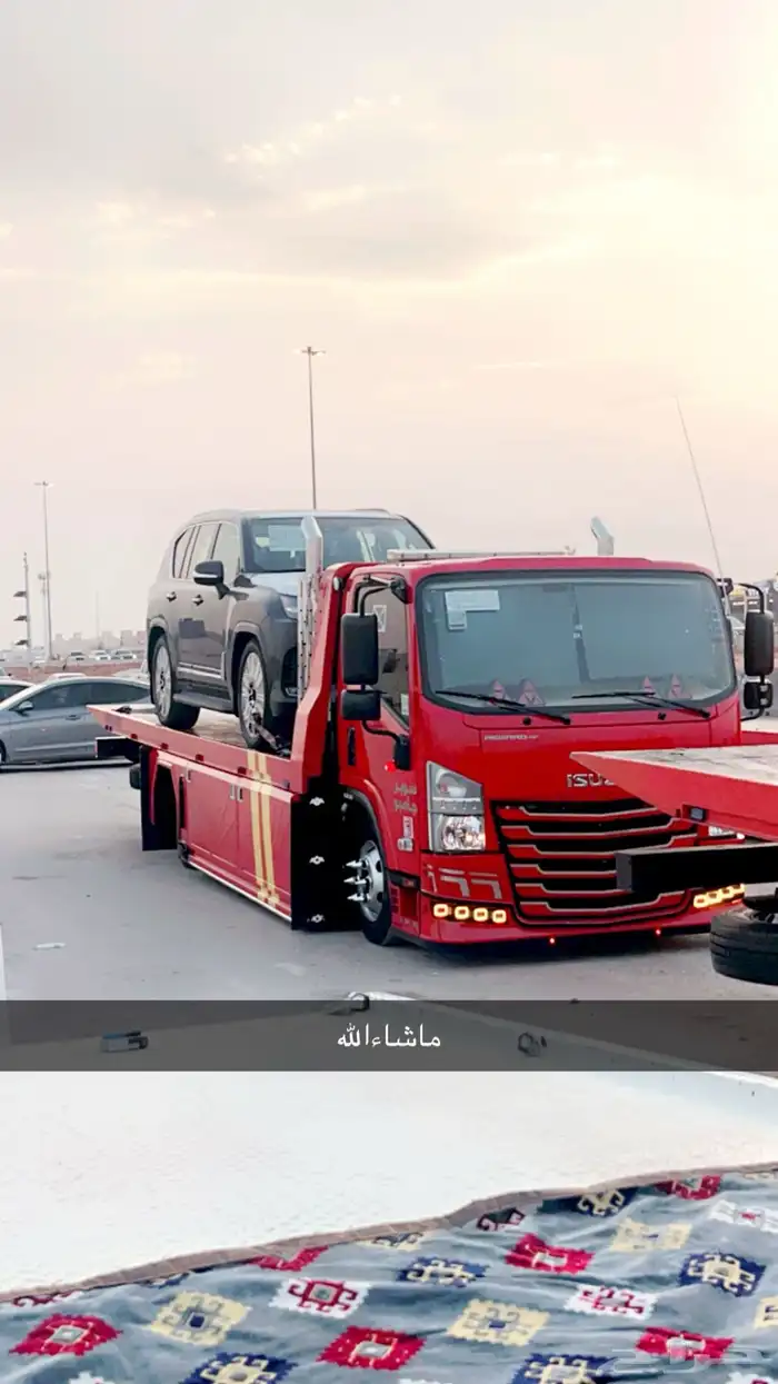 سطحه هيدروليك ماشيه من الرياض للجنوب اللي عنده دباب 0