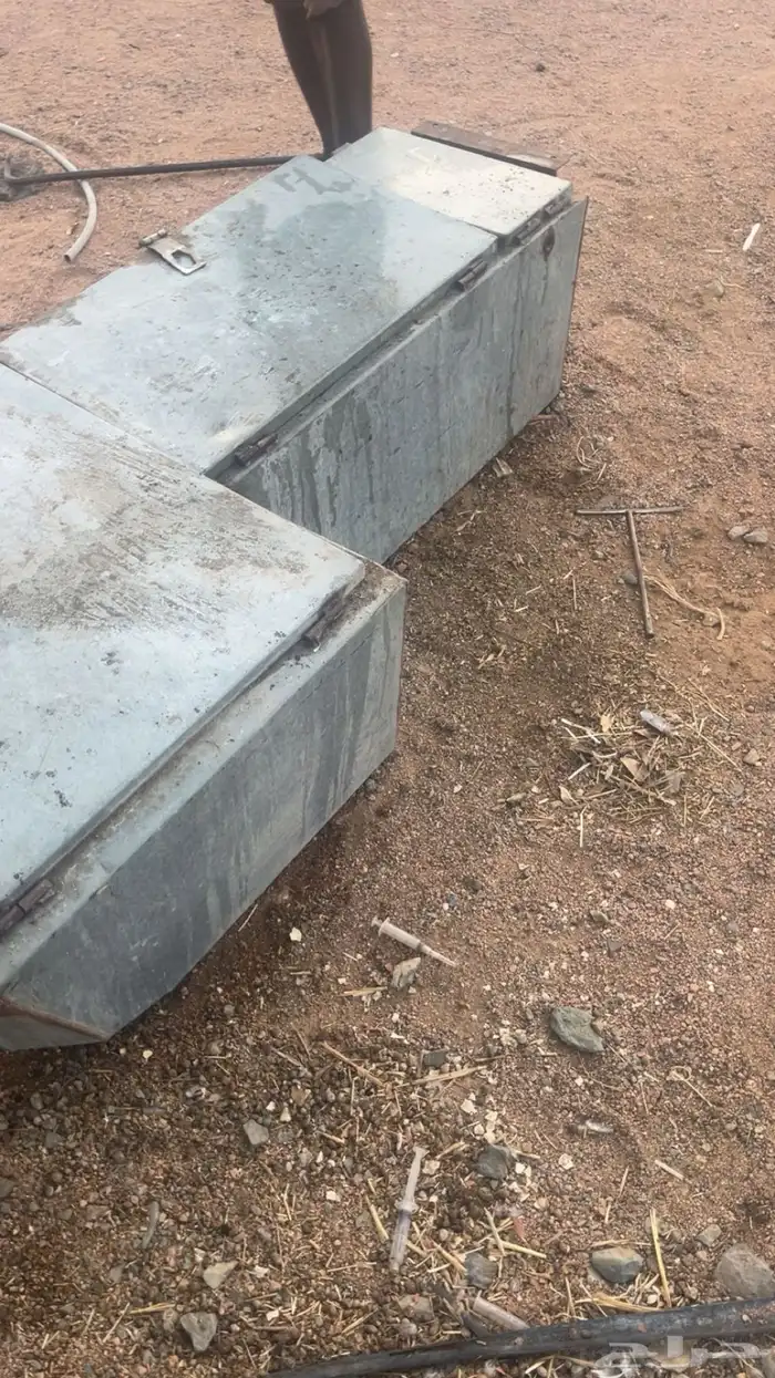 خزان جيب شاص نظيف بس ناقصة وقفل 0