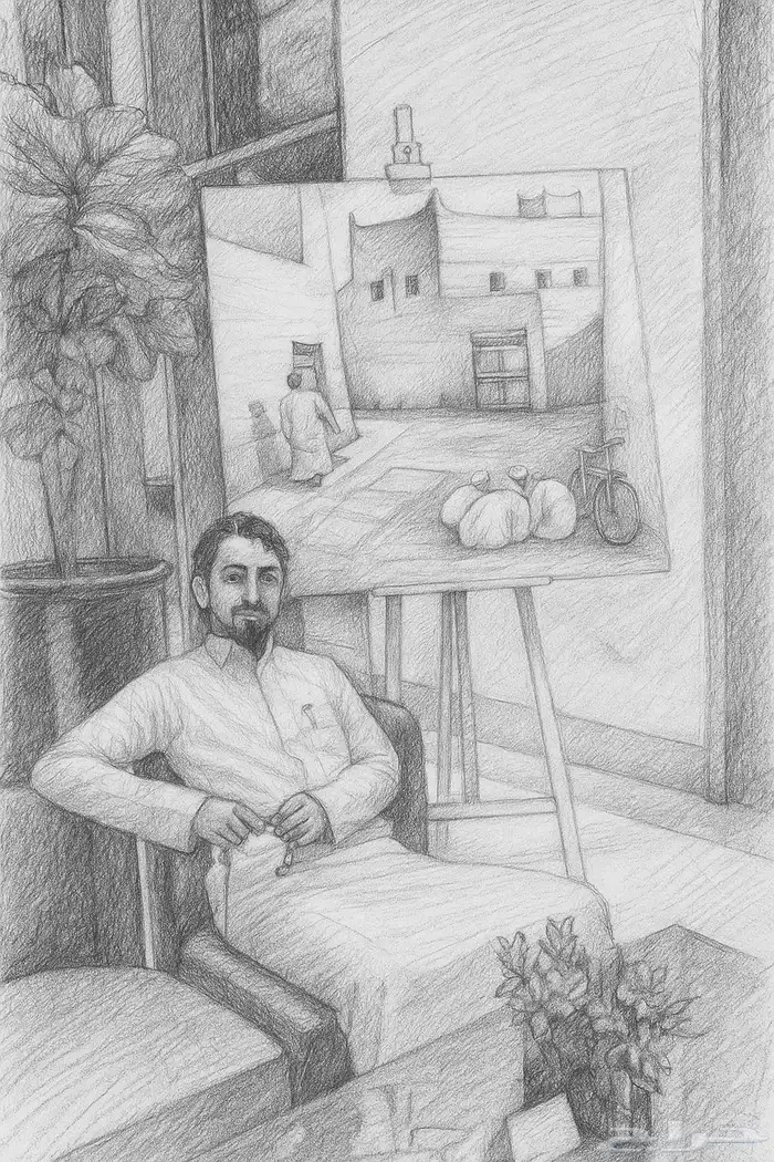 رسام محترف الصوره ب50ريال 1