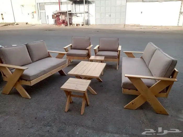 جلسة خراجية كراسي للحوش كراسي خشب كراسي حديد كراسي للسطح 6