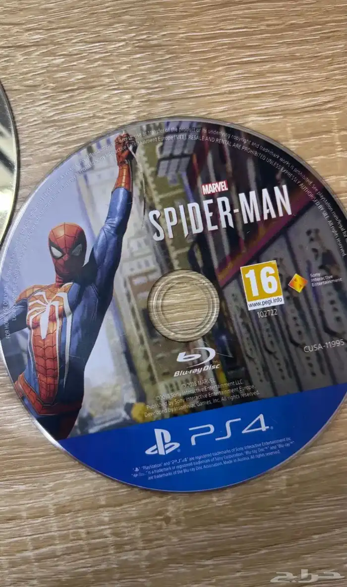 سوني فايف( Sony 5) شريط قراند (GTA5) شريط سبايدر مان للبيع 4