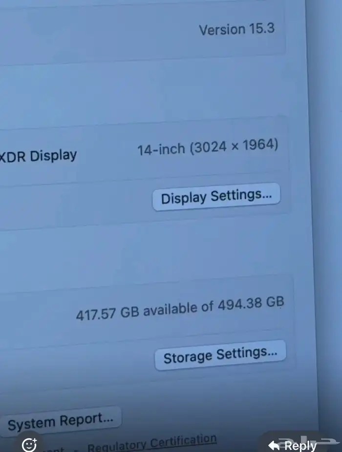 MacBook Pro 11 2021 M1 1