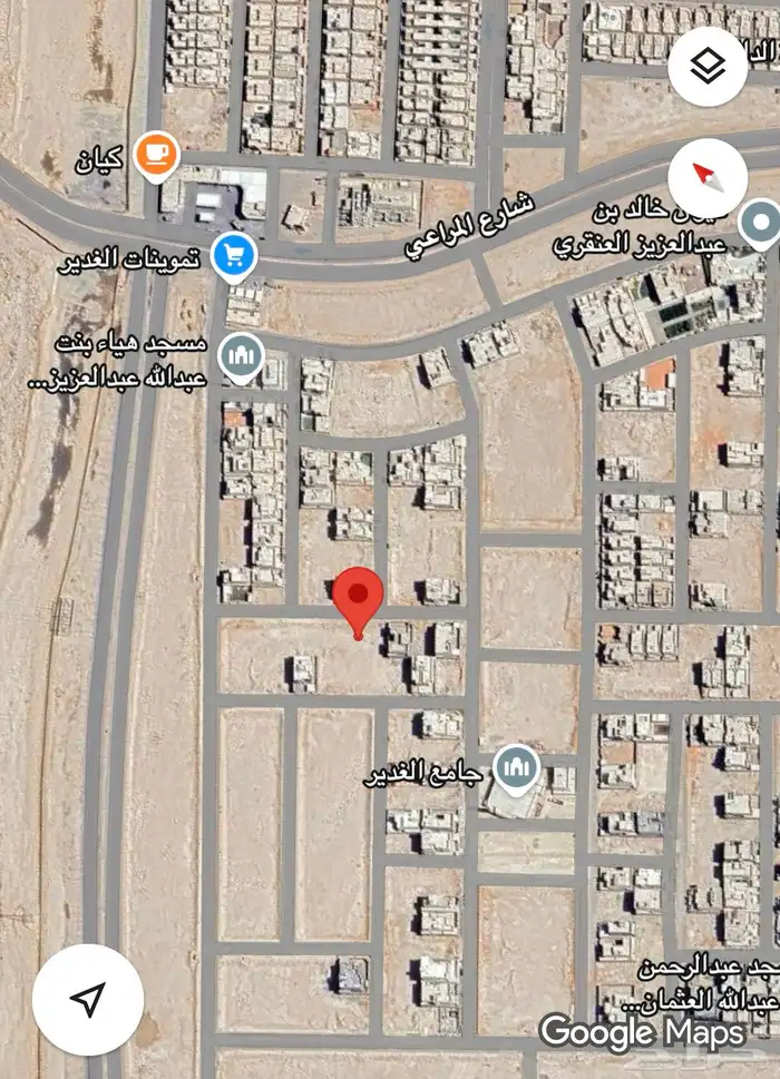 ارض سكنيه للبيع حي الغدير 1