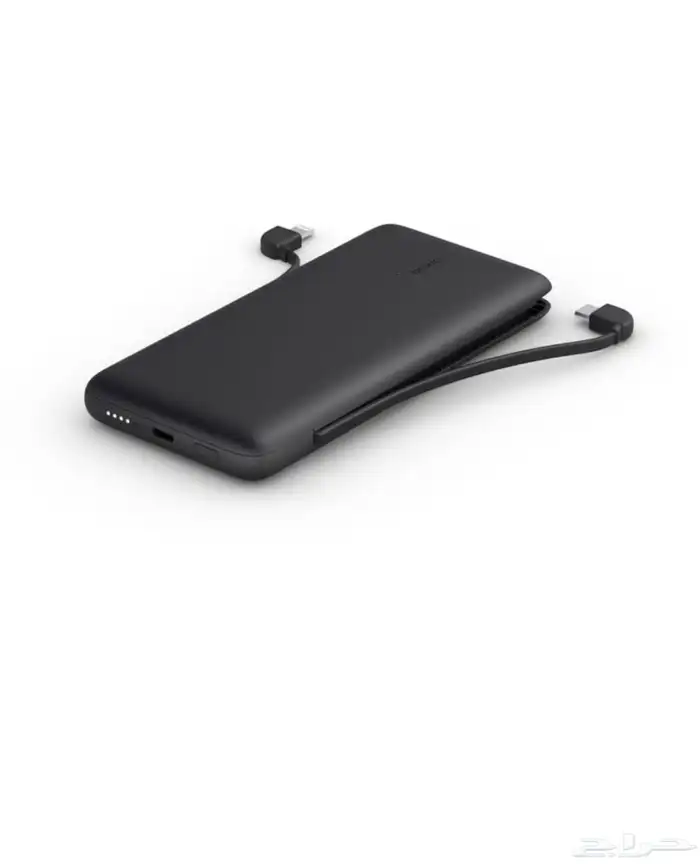 شاحن سفري شركة بيلكن(أمريكيه) بشاحن مدمج ايفون وتايبC 0