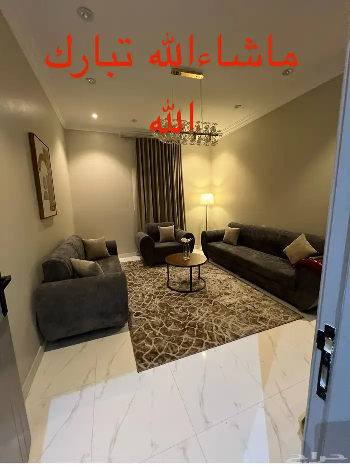 للايجار شقه مفروشه في النماص و استراحه بملعب في النماص 0