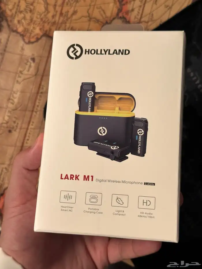 mic hollyland lark m1 مايك لاسلكي احترافي 4