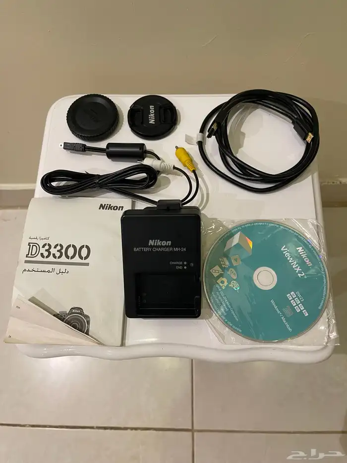 كاميرا نيكون نظيفة جدا واستعمال بسيط معاها كل مسلتزماتها 5