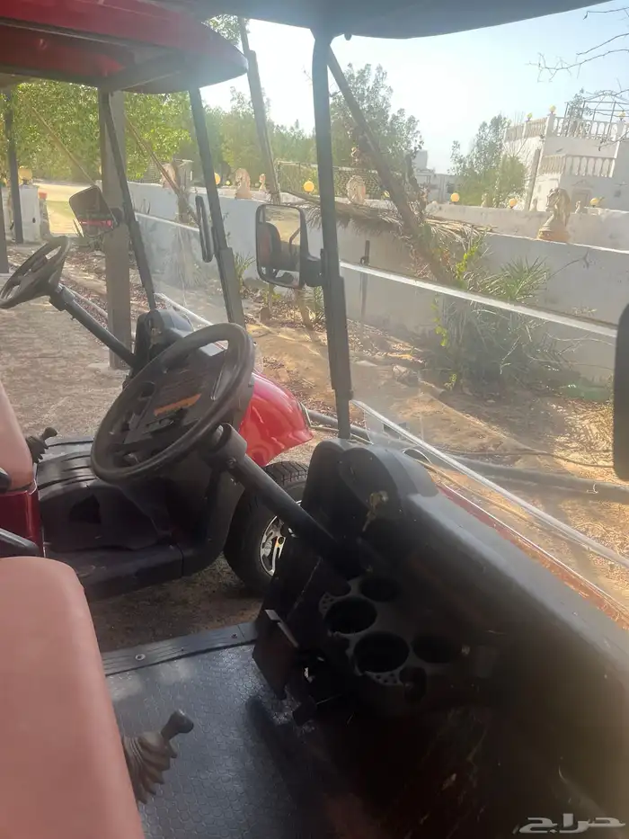 جولف كار بنزين 2 بحاله الجديد لم تستعمل كم مره 7