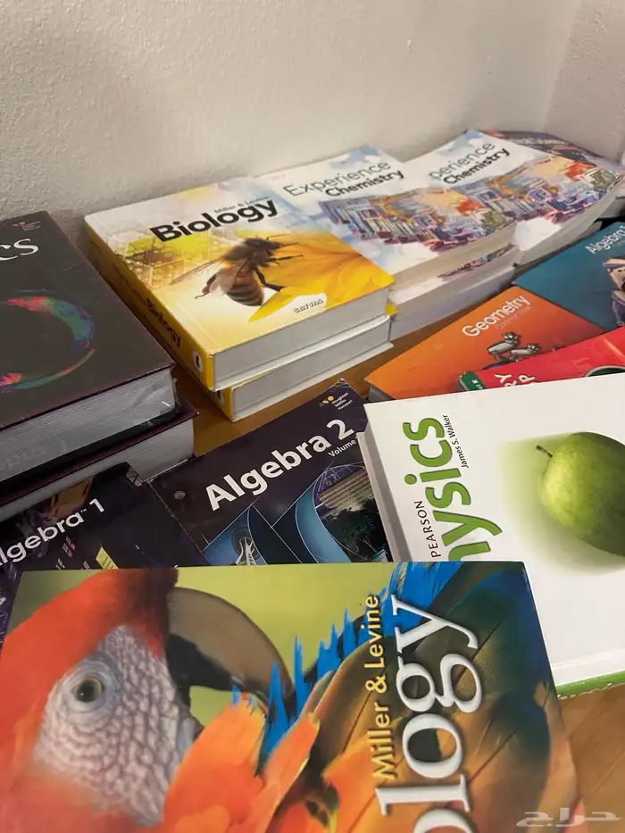 كتب منهج امريكي جميع المراحل و جميع المناهج بحالة ممتازة 3