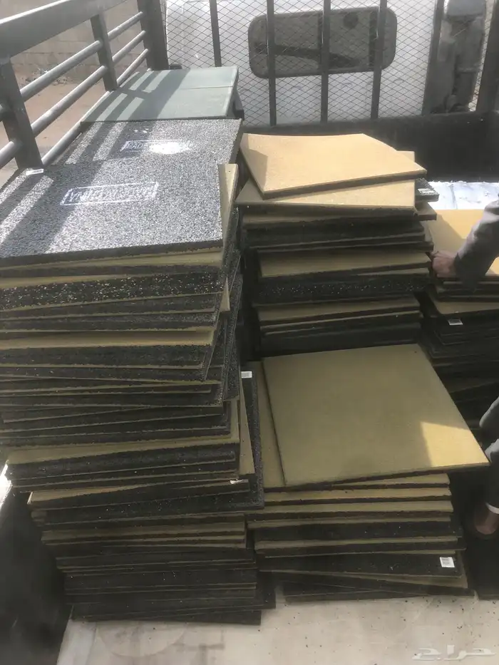 مطاط ارضيات مقاس 5 سم ومقاس 2 سم 3