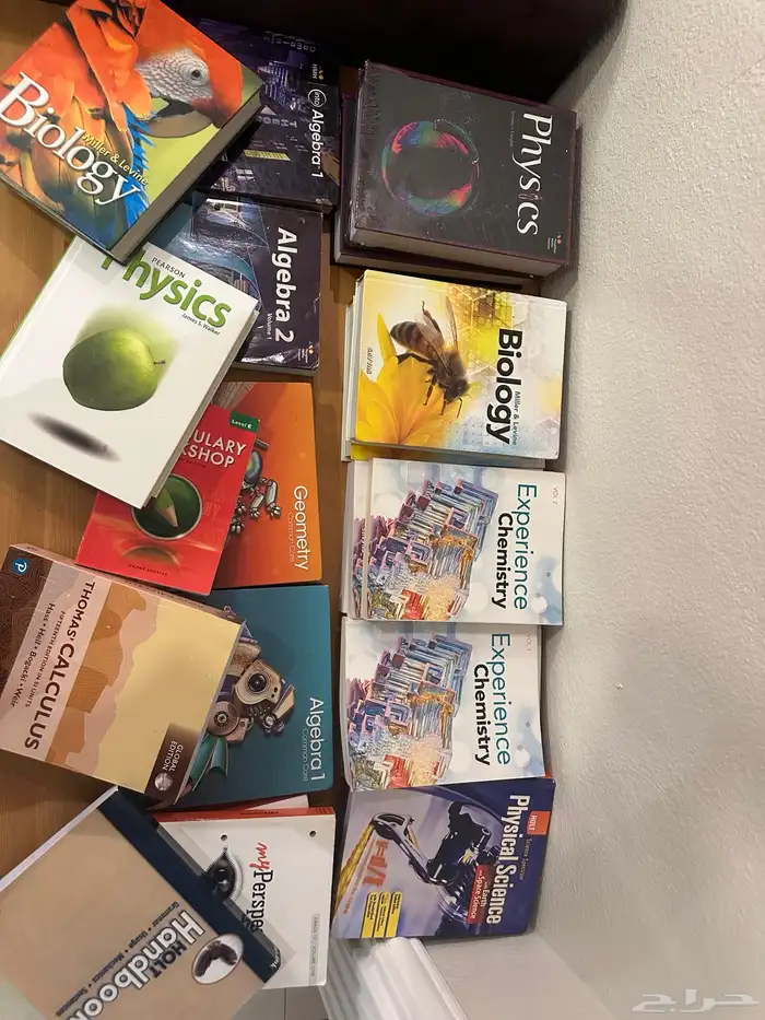كتب منهج امريكي جميع المراحل و جميع المناهج بحالة ممتازة 31