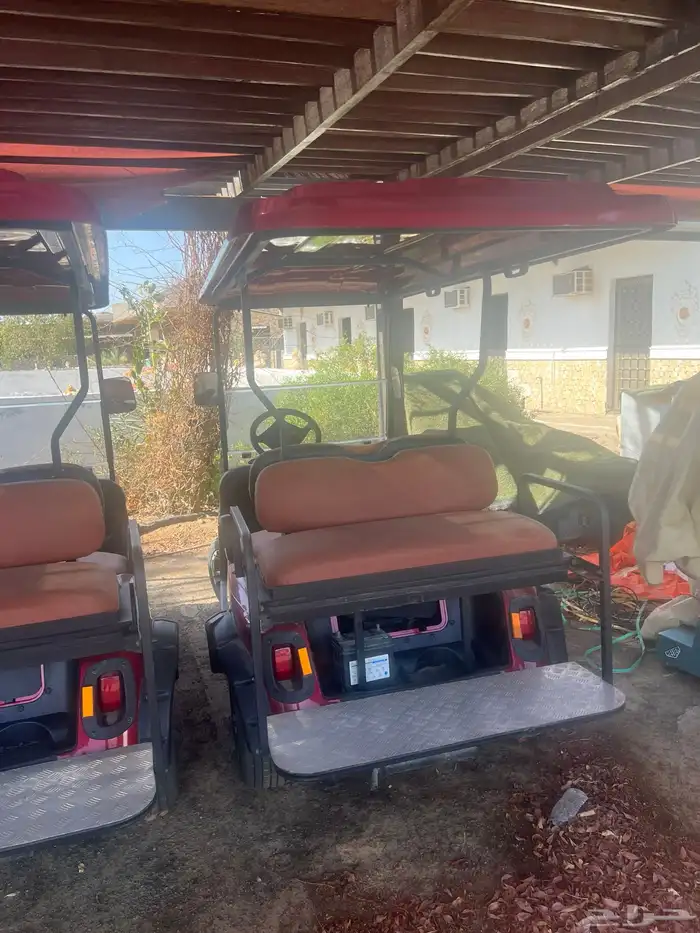 جولف كار بنزين 2 بحاله الجديد لم تستعمل كم مره 5