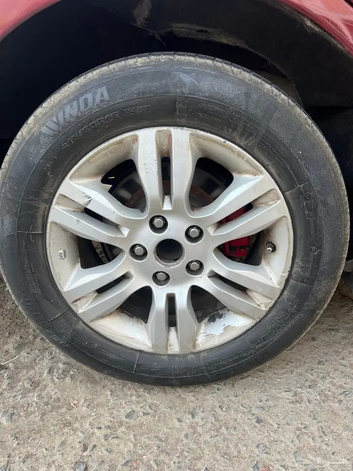 4 جنوط أصلي التيما معا كفراته 3