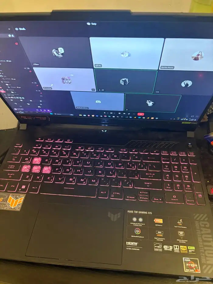 لاب توب اسوس العاب تفFX507 F15 ون تيرا بايت 1