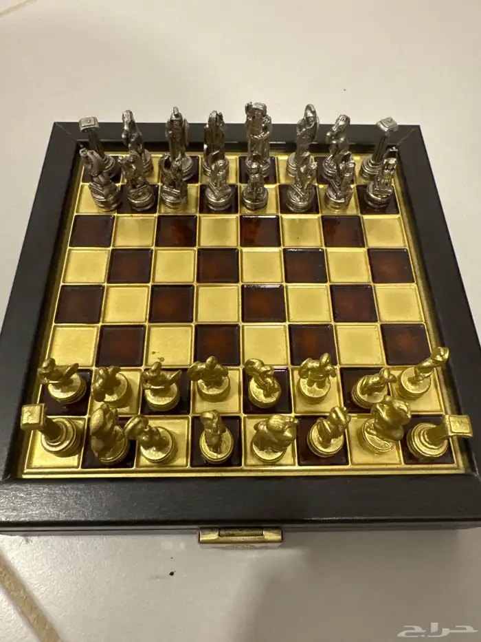 شطرنج يوناني صناعه يدويه. Greek chess. 0