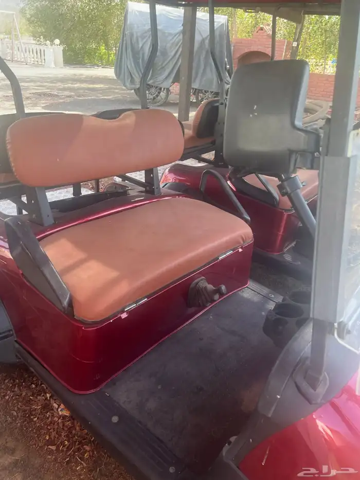 جولف كار بنزين 2 بحاله الجديد لم تستعمل كم مره 6