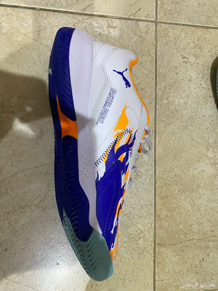 حذاء بوما رياضي مستعمل مرتين مدة الاستعمال ساعتين(شبه جديد 4