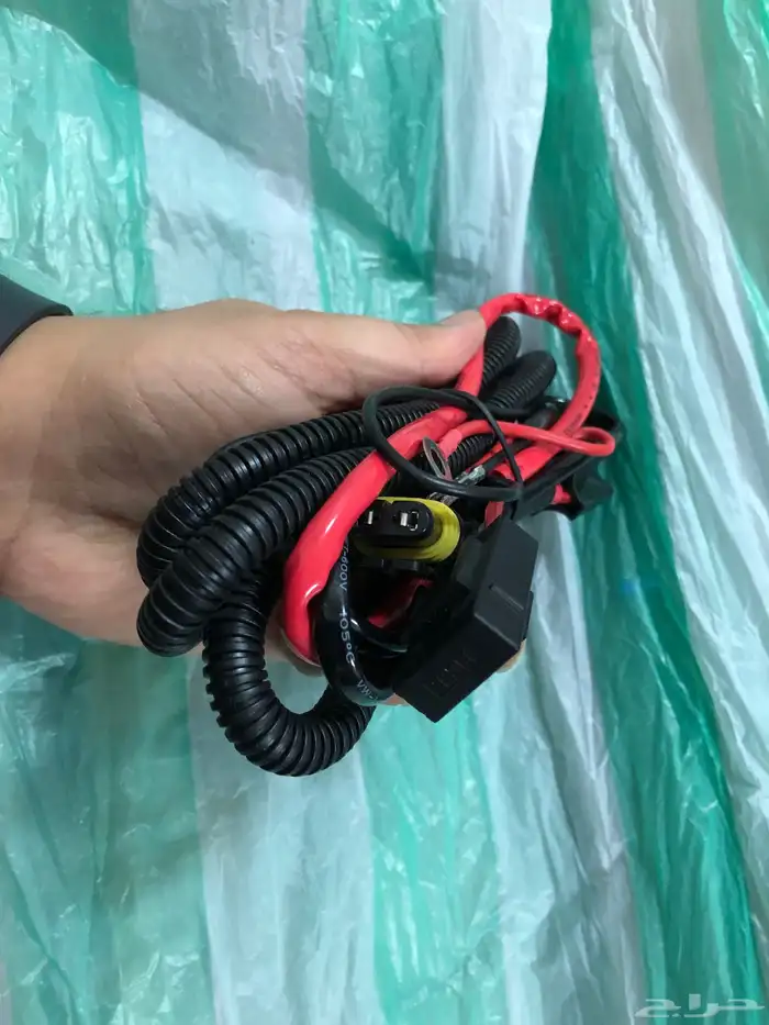 ظفيرة كشافات امامية ليد و زينون طول 190 سم 2