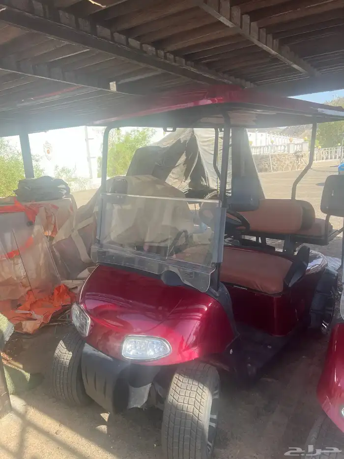 جولف كار بنزين 2 بحاله الجديد لم تستعمل كم مره 1