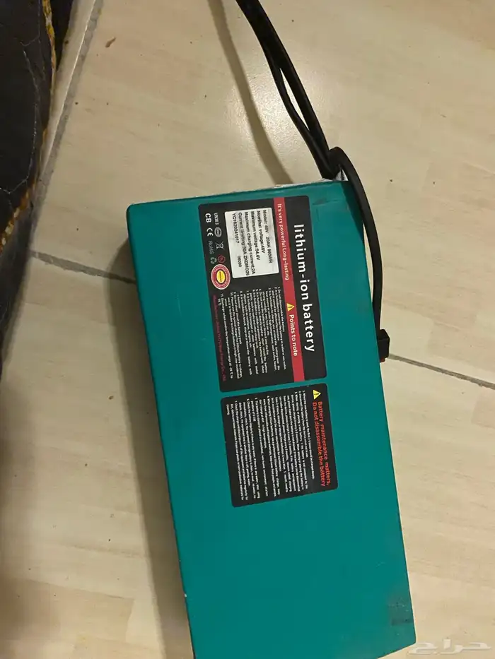 بطاريه سكوتر 48 فولت 20 أمبير 2