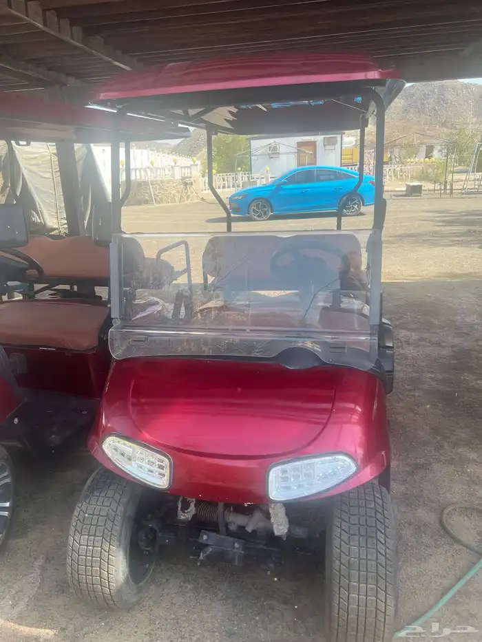 جولف كار بنزين 2 بحاله الجديد لم تستعمل كم مره 3