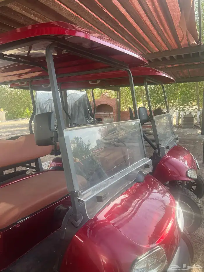 جولف كار بنزين 2 بحاله الجديد لم تستعمل كم مره 9