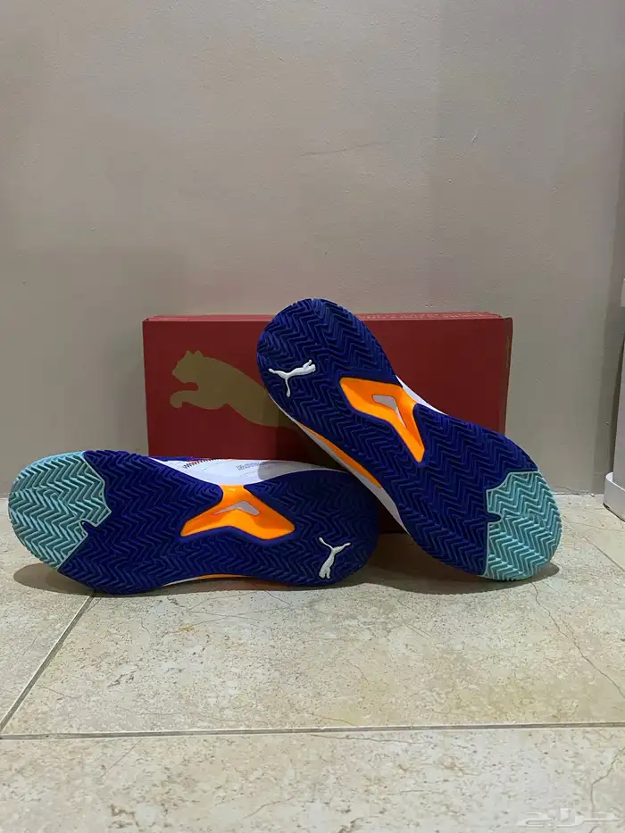 حذاء بوما رياضي مستعمل مرتين مدة الاستعمال ساعتين(شبه جديد 2