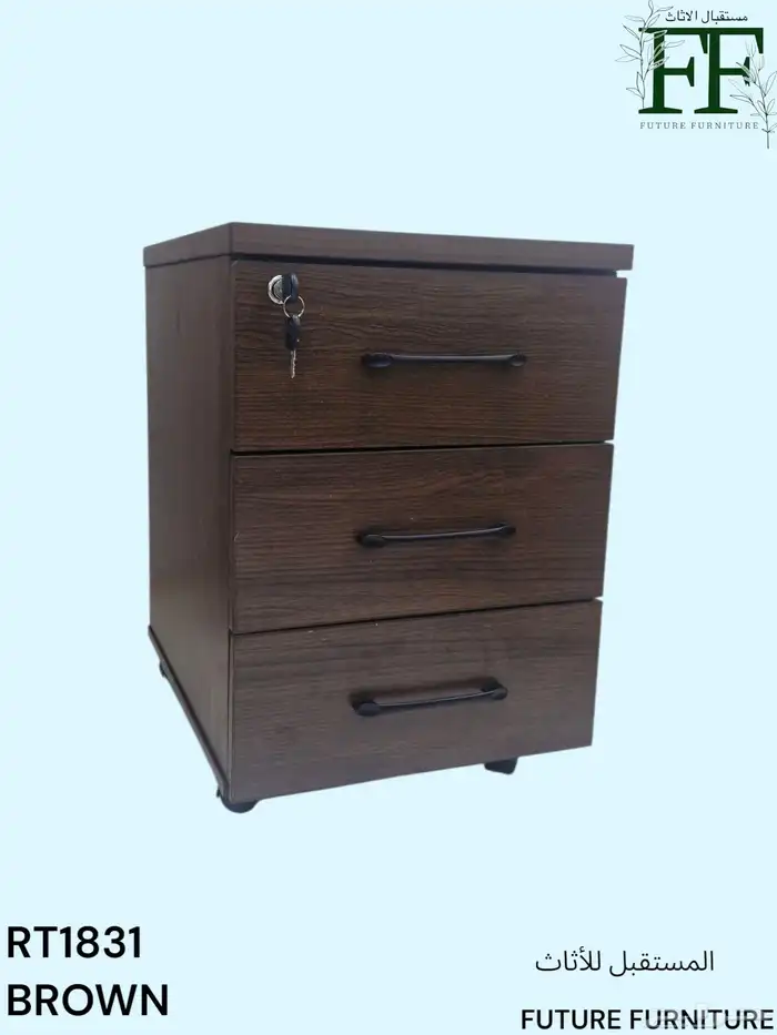 small storage wooden box   3-drawer storage unit 4