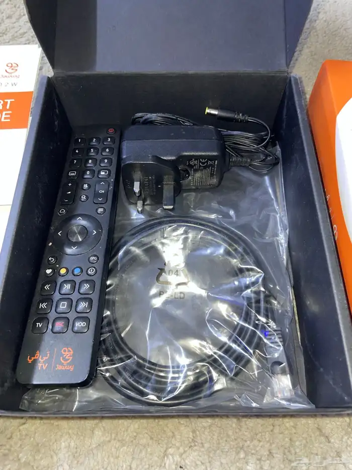 2 مودم فايبر stc ألياف جديد ومستعمل و 2 رسيفر جويtv 12