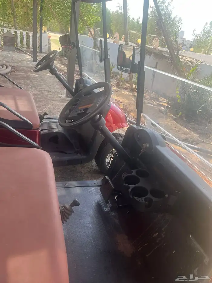 جولف كار بنزين 2 بحاله الجديد لم تستعمل كم مره 8