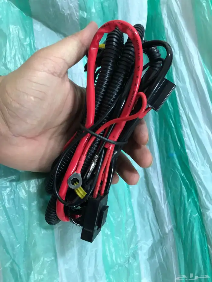 ظفيرة كشافات امامية ليد و زينون طول 190 سم 5