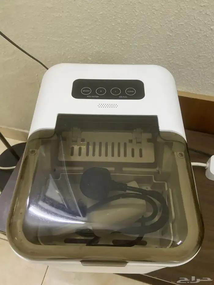 مكينه ثلج شبه جديده 1