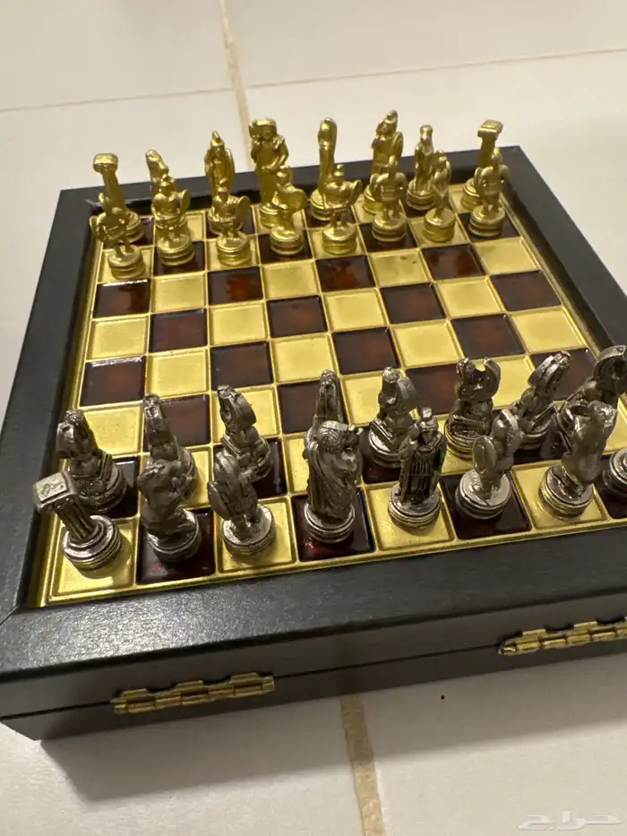 شطرنج يوناني صناعه يدويه. Greek chess. 1