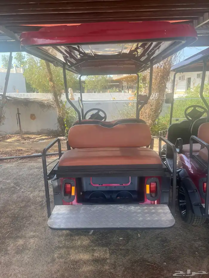 جولف كار بنزين 2 بحاله الجديد لم تستعمل كم مره 4