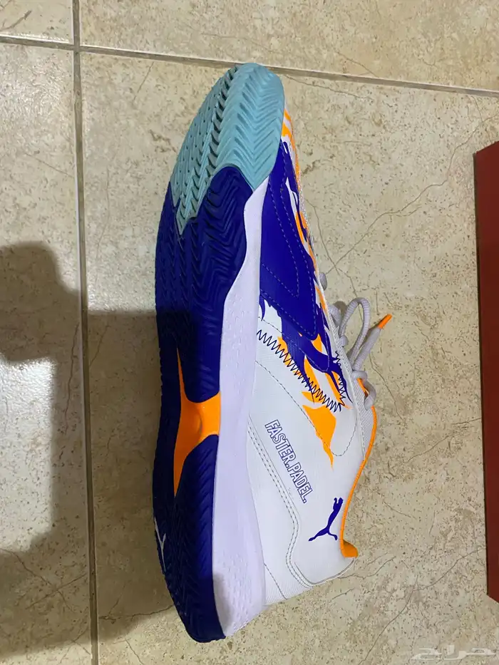 حذاء بوما رياضي مستعمل مرتين مدة الاستعمال ساعتين(شبه جديد 7