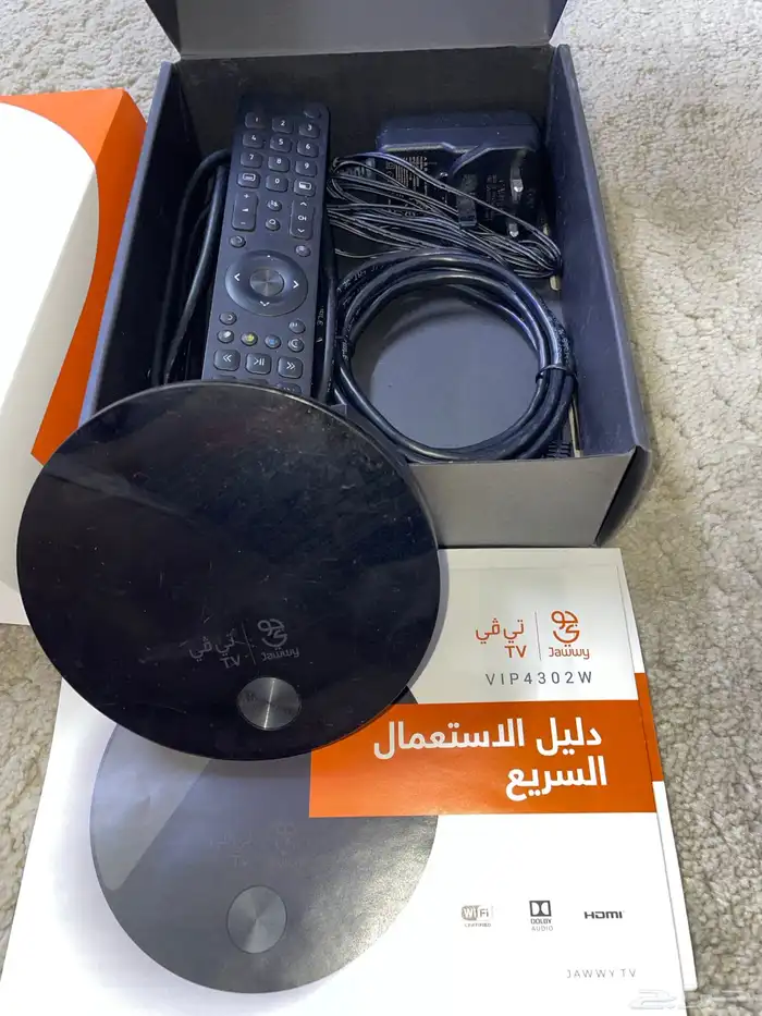 2 مودم فايبر stc ألياف جديد ومستعمل و 2 رسيفر جويtv 15