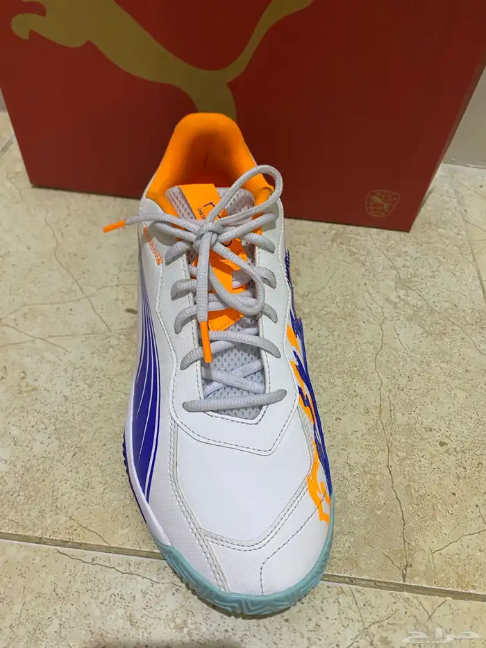 حذاء بوما رياضي مستعمل مرتين مدة الاستعمال ساعتين(شبه جديد 9