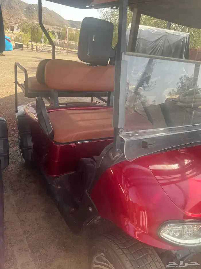 جولف كار بنزين 2 بحاله الجديد لم تستعمل كم مره 2