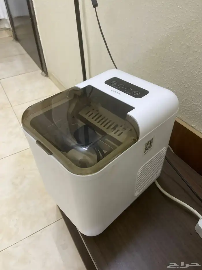مكينه ثلج شبه جديده 0