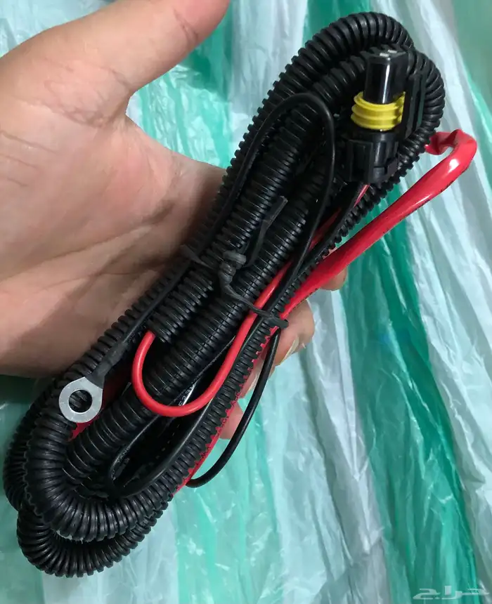 ظفيرة كشافات امامية ليد و زينون طول 190 سم 1